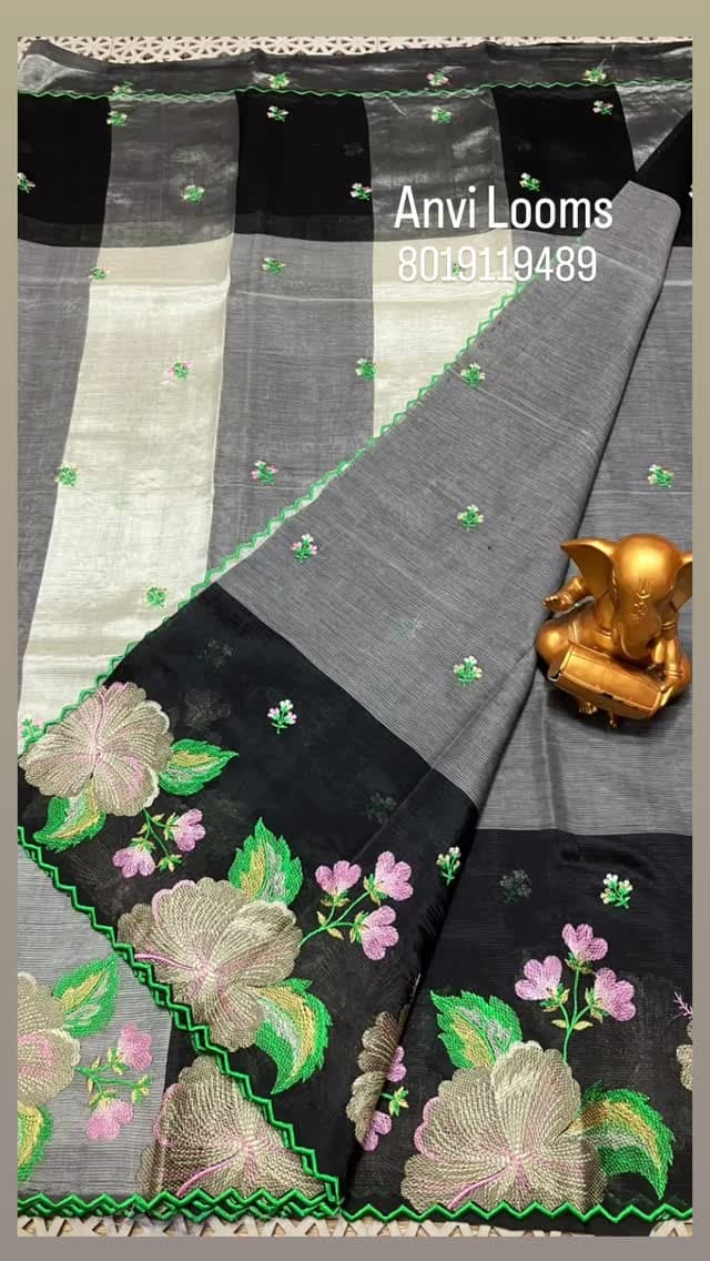 Mangalagiri Ikkat Cross Stitch