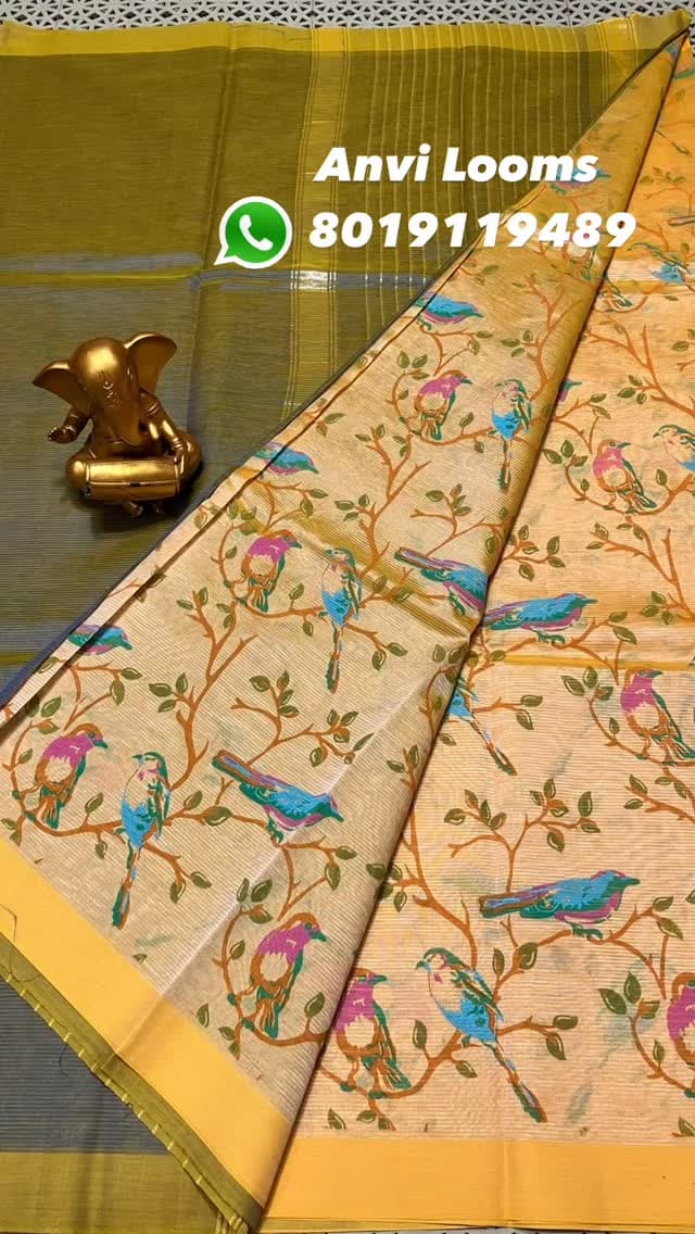 Mangalagiri Pattu Cotton Saree